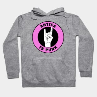 Antifa Is Punk Hoodie